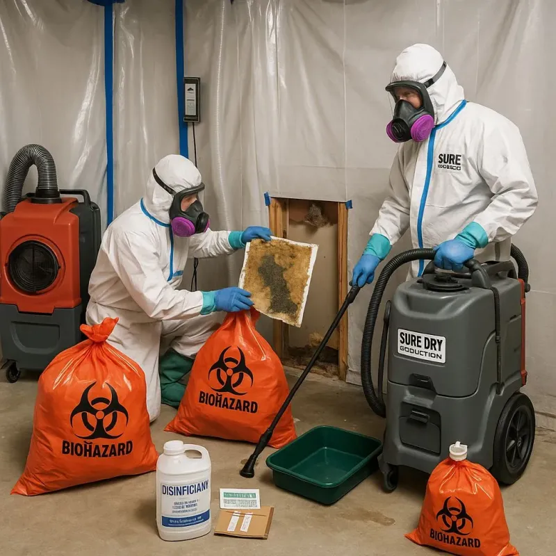 Contaminated Water Handling Protocols process in Prophetstown, IL