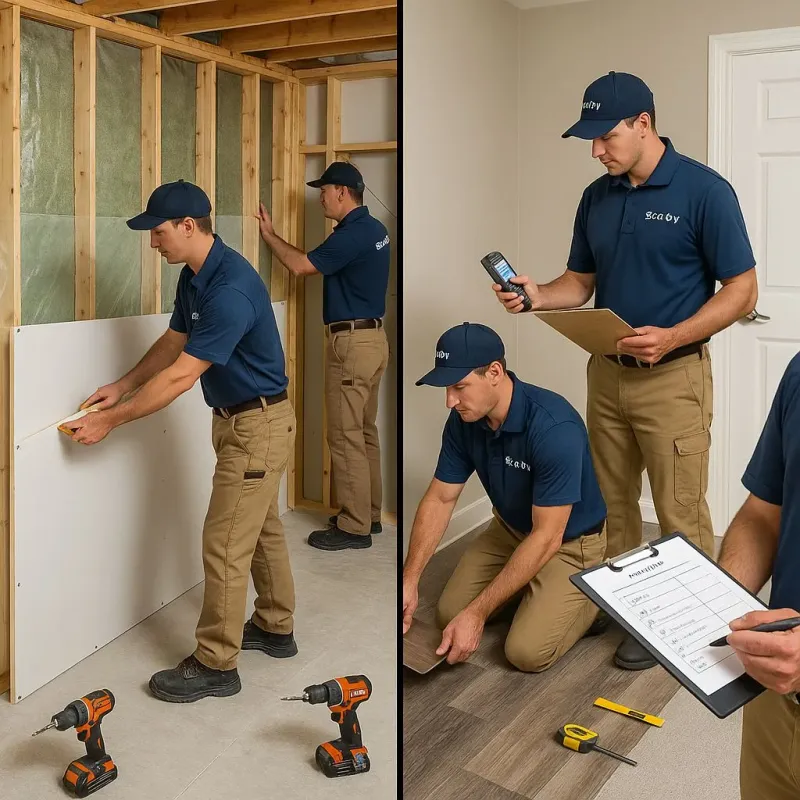 Repairs and Reconstruction process in Prophetstown, IL